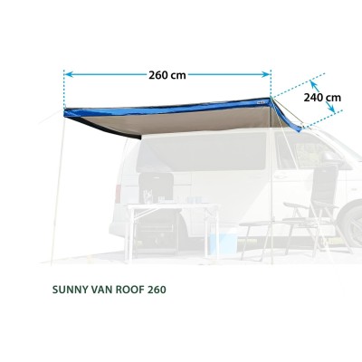 Telo ombra Sunny Van Roof