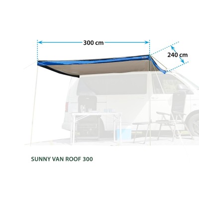 Telo ombra Sunny Van Roof