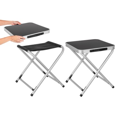 Sgabello + ripiano Hoggy Set