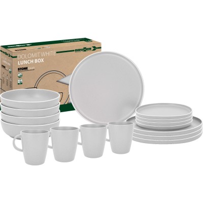 Lunch Box Dolomit White