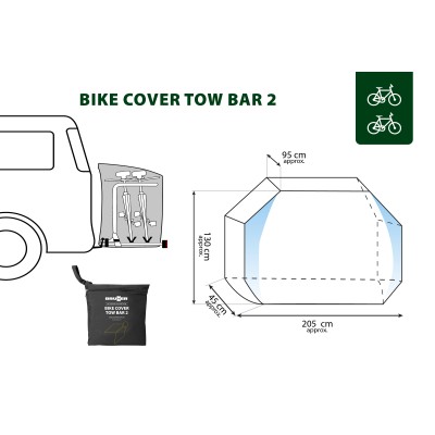 Bike Cover Tow Bar 2