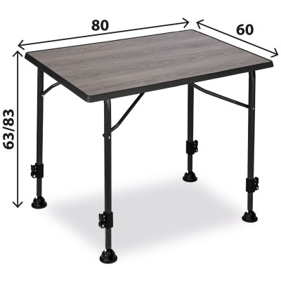 Tavolo Linear Greywood 100