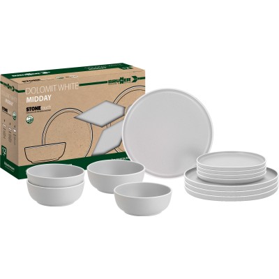 Midday Set Dolomit White