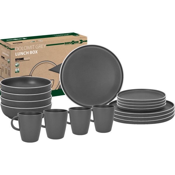 Lunch Box Dolomit Grey