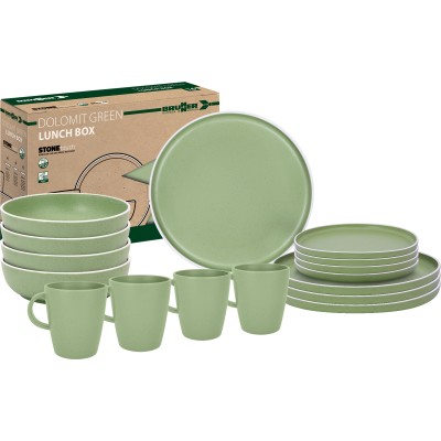 Lunch Box Dolomit Green